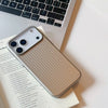 Titanium Corrugated MagSafe Case