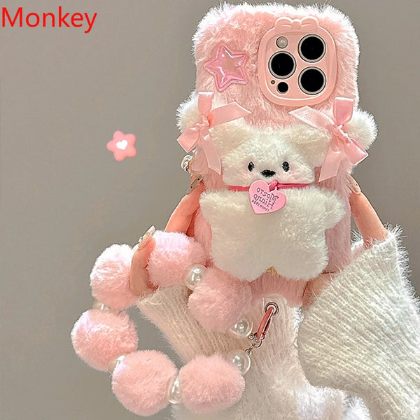 Fluffy Bracelet Silicone Case
