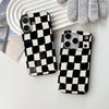 Black White Checkerboard Case