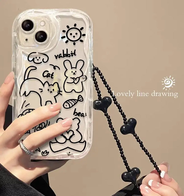 Flower Bracelet Strap Case