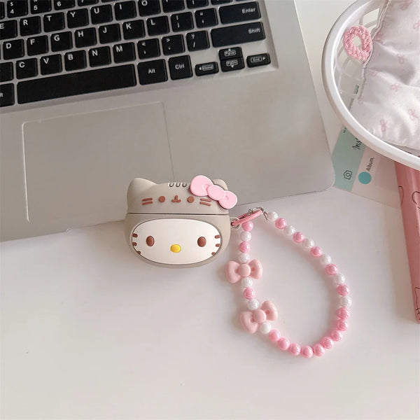 Kawaii Kitty AirPods Case