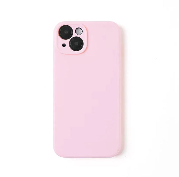 Coque en silicone couleurs pastel