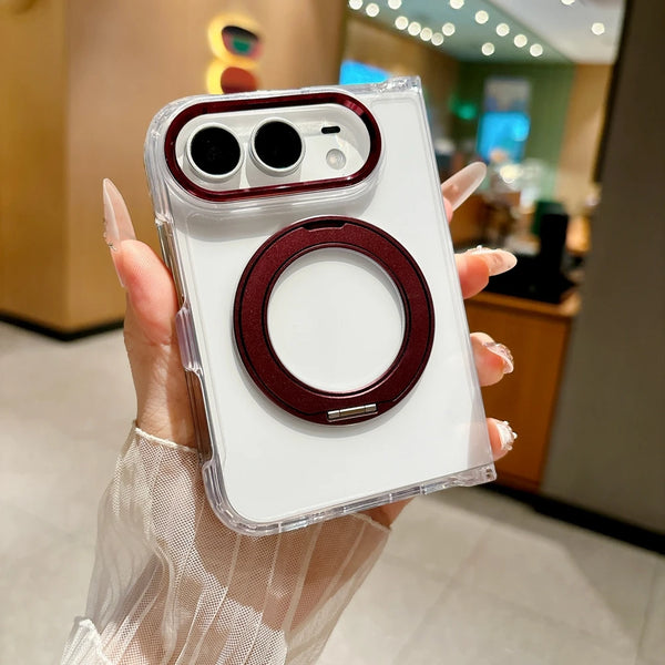 Rotating Transparent MagSafe Case