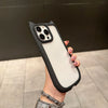 Cartoon cat-ear design on clear back