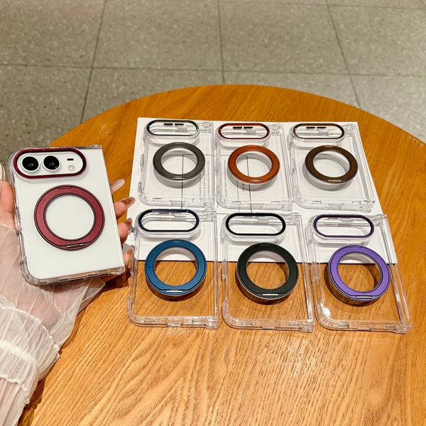 Rotating Transparent MagSafe Case