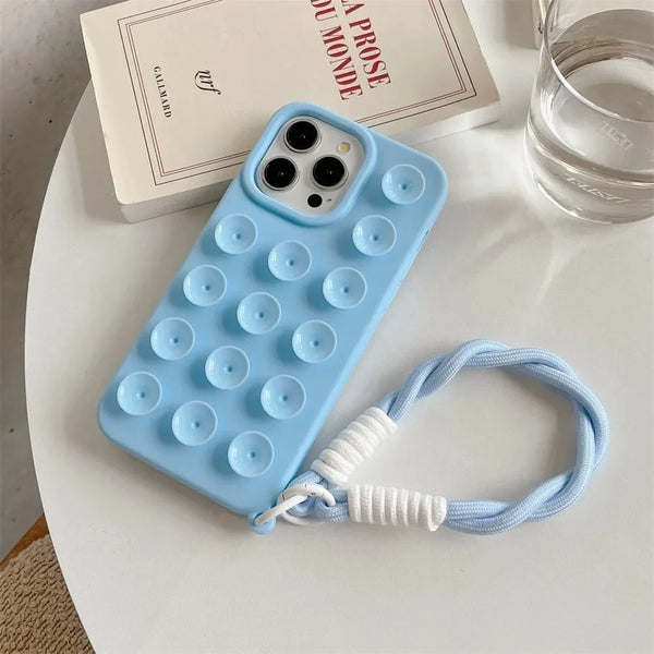 Suction Cup Wrist Strap Case