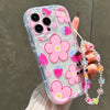 Strawberry Pattern Lanyard Case