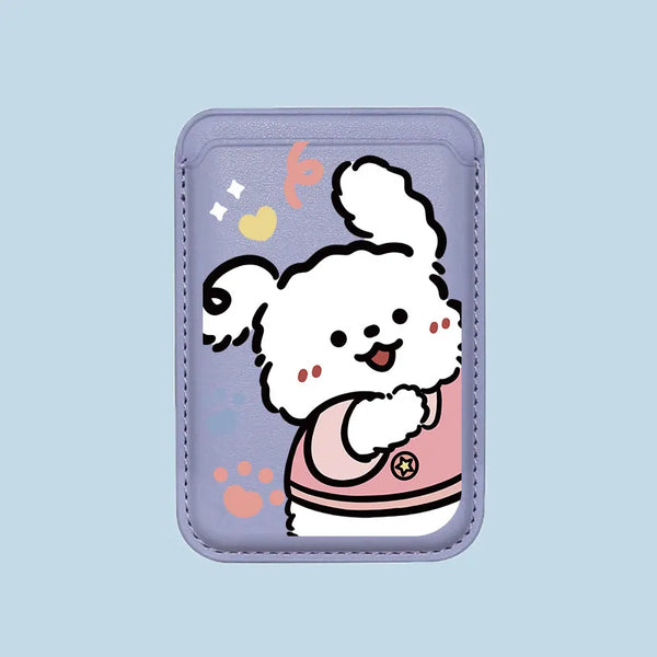 Cute Couple Puppy Wallet