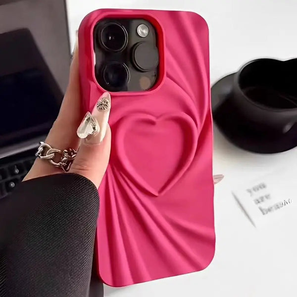 Wavy Heart Protective Case