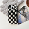 Black White Checkerboard Case