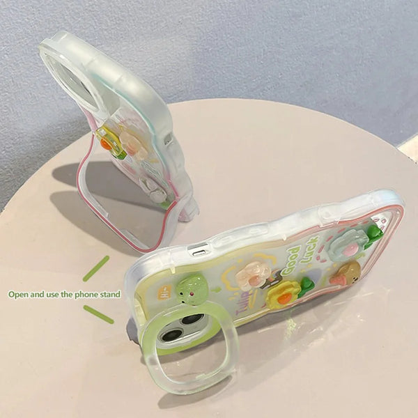 Étui à bracelet Grenouille Lapin