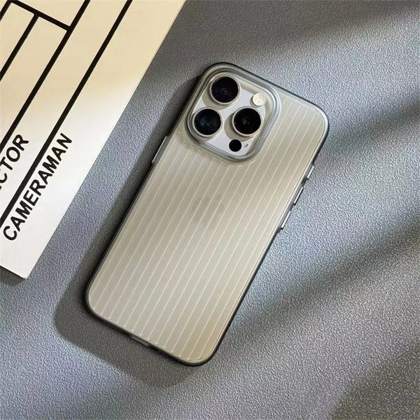 Metallic Stripe Armor Case