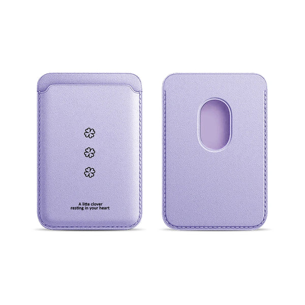 Lucky Clover MagSafe Wallet Holder