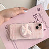 Pink Bow Magnetic Holder Case