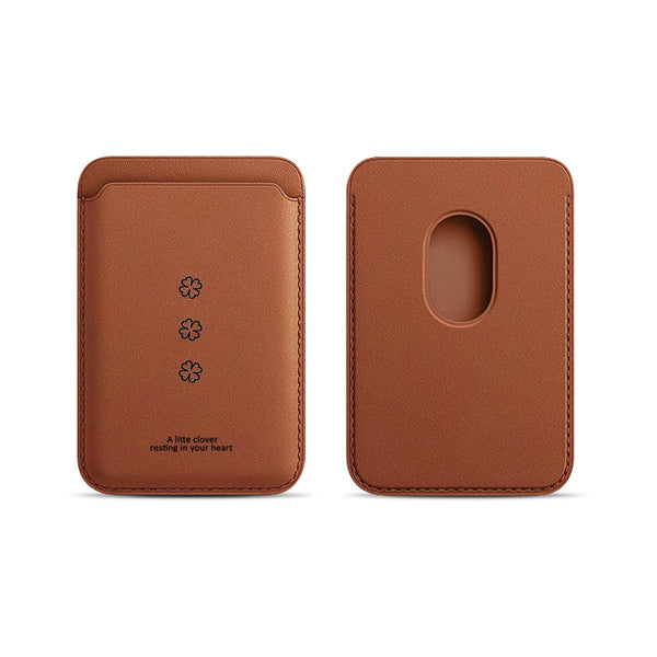 Lucky Clover MagSafe Wallet Holder