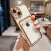 Electroplated Card Wallet Case