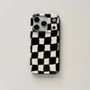 Black White Checkerboard Case