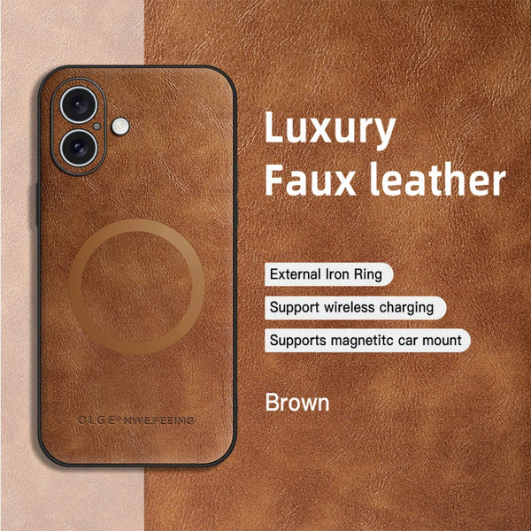 Premium Leather MagSafe Case