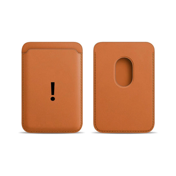 Exclamation Leather MagSafe Wallet