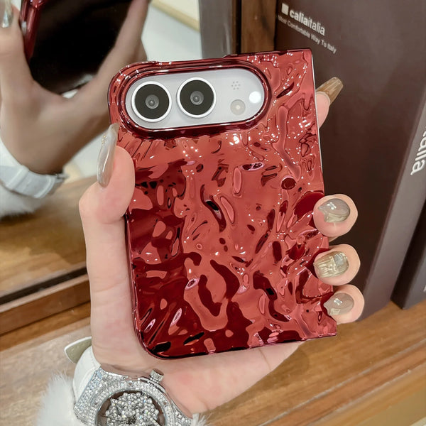 Silver 3D Ripple Case