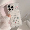 Cute Cat Card Holder Case