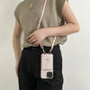 Leather Crossbody Card Case
