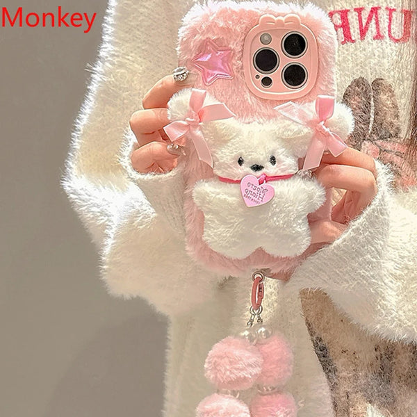 Fluffy Bracelet Silicone Case