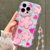 Strawberry Pattern Lanyard Case