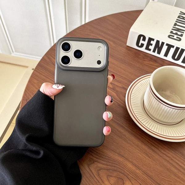 Candy Color Matte Clear Case