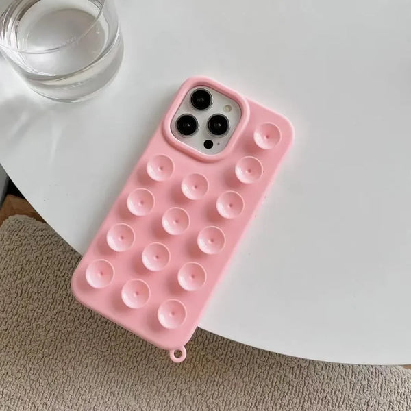 Suction Cup Wrist Strap Case