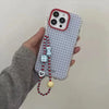 Blue Grid Pattern Case