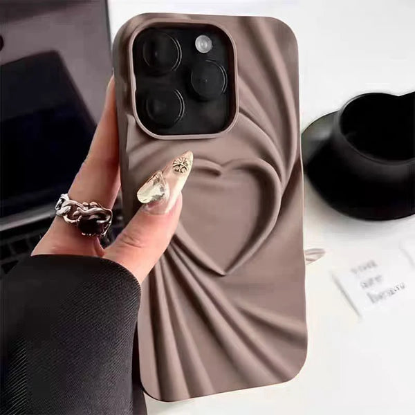 Wavy Heart Protective Case