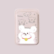 Cute Dog MagSafe Card Holder