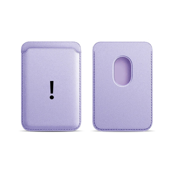 Exclamation Leather MagSafe Wallet
