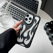 3D Flame Hollow Case