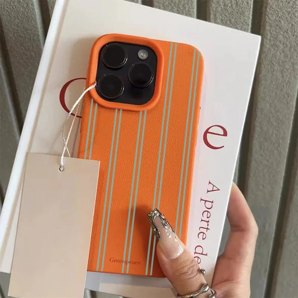 Green Stripe Summer Case