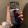 Spider-Man collage back design on matte shell