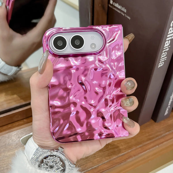 Silver 3D Ripple Case