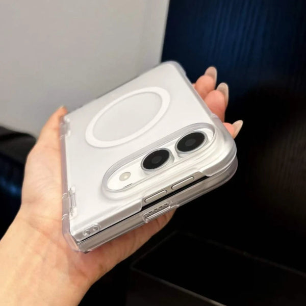Frosted Magnetic Hinge Case