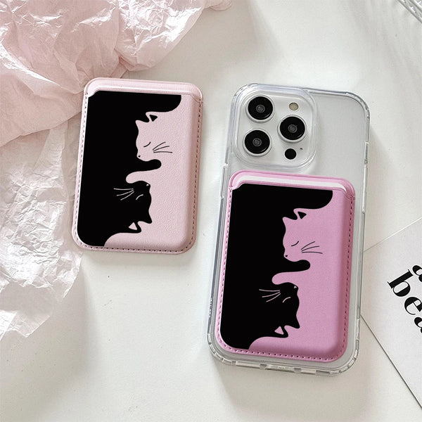 Cute Cat Magnetic Wallet