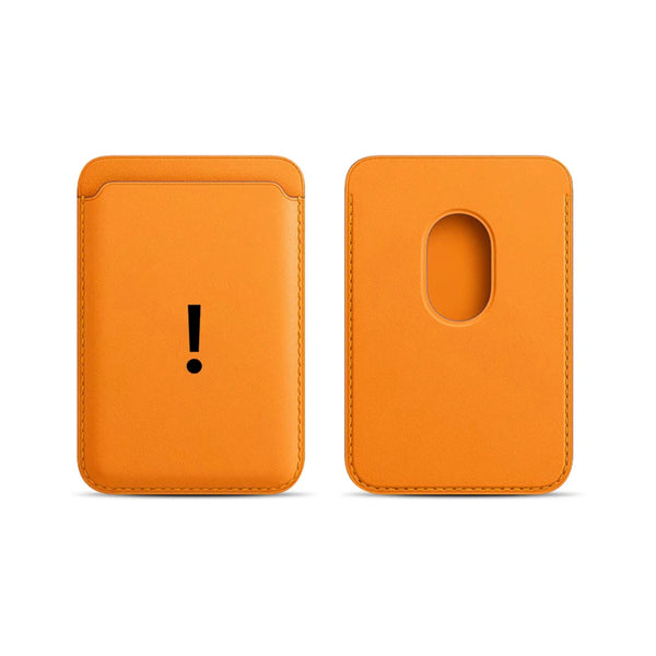 Exclamation Leather MagSafe Wallet