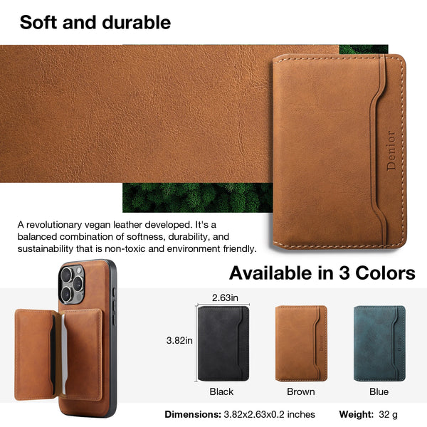 MagSafe Leather Card Holder
