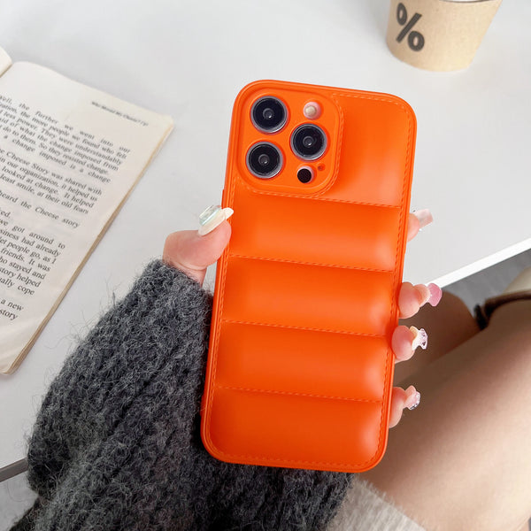 Puffer Jacket Silicone Case