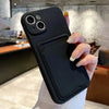 Black Cube Card Holder Case