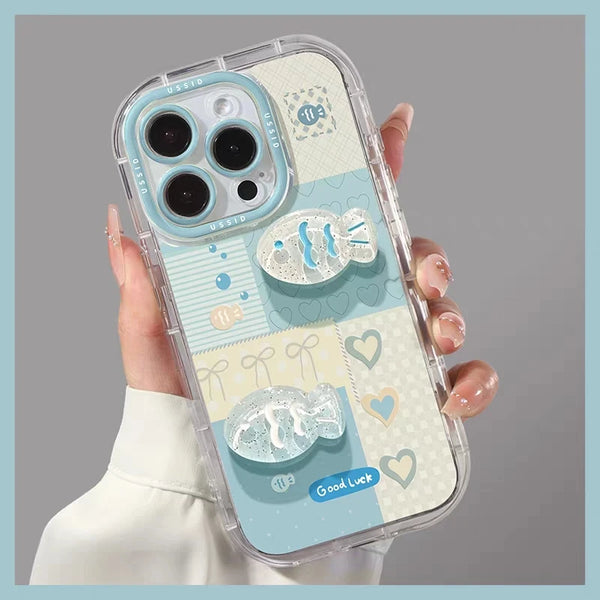 Ocean Fish Heart Soft Case