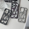 3D Flame Hollow Case
