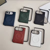 Solid Color Synthetic Leather Case