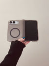 Frosted Magnetic Hinge Case