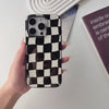 Black White Checkerboard Case
