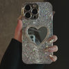 Cute Aesthetic Heart Mirror Case